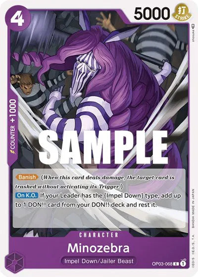 Minozebra OP03-068 (Pillars of Strength)