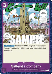 Galley-La Company OP03-075 (Pillars of Strength)