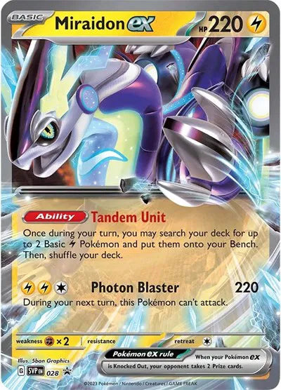 Miraidon ex 028 (Scarlet & Violet Promo)
