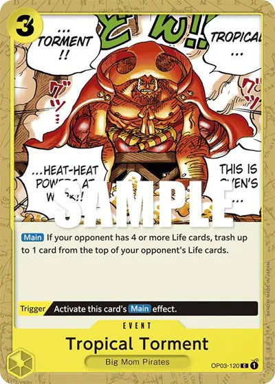 Tropical Torment OP03-120 (Pillars of Strength)