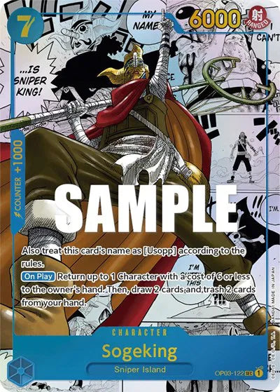 BGS 10 - One Piece - Sogeking (Alternate Art) (Manga) - Pillars of Strength (OP03)