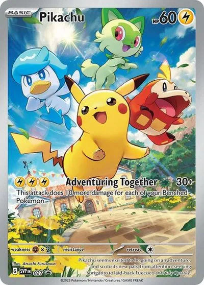 Pikachu 027 (Scarlet & Violet Promo)