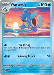 Wartortle 008/165 · Normal (SV: 151)