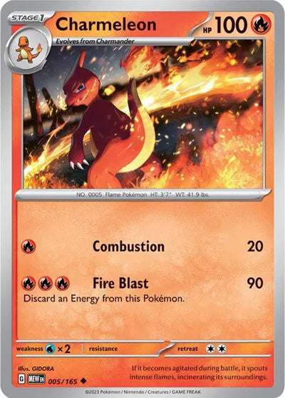 Charmeleon - 005/165 - Normal