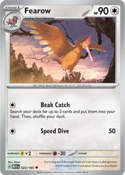 Fearow 022/165 · Normal (SV: 151)