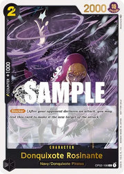 Donquixote Rosinante (Store Championship Participation Pack) OP02-108 (One Piece Promotion Cards)