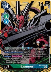 Examon (Alternate Art) BT13-059 R (Versus Royal Knight Booster)