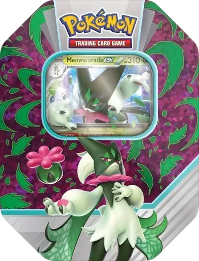 Paldea Partners Tin [Meowscarada ex] [International Edition] (Miscellaneous Cards & Products)