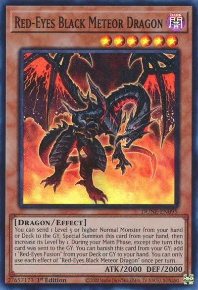 Red-Eyes Black Meteor Dragon DUNE-EN095 (Duelist Nexus)