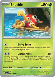Shuckle 005/197 · Normal (Obsidian Flames)