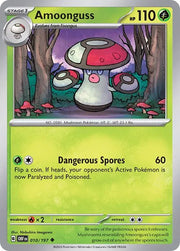 Amoonguss 010/197 · Normal (Obsidian Flames)