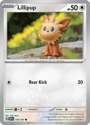 Lillipup 170/197 (Obsidian Flames)