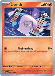 Litwick 036/197 · Normal (Obsidian Flames)
