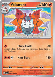 Volcarona 041/197 · Normal (Obsidian Flames)