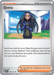 Geeta 188/197 · Holofoil (Obsidian Flames)