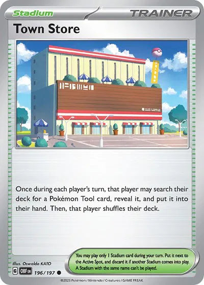 Town Store 196/197 · Normal (Obsidian Flames)