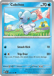 Cubchoo 053/197 · Normal (Obsidian Flames)