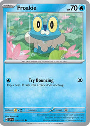 Froakie 056/197 · Normal (Obsidian Flames)