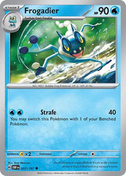 Frogadier 057/197 · Reverse Holofoil (Obsidian Flames)