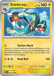 Eelektross 069/197 · Reverse Holofoil (Obsidian Flames)