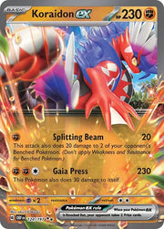 Koraidon ex 124/197 (Obsidian Flames)
