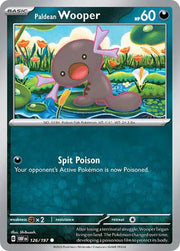 Paldean Wooper 126/197 · Reverse Holofoil (Obsidian Flames)