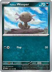 Paldean Wooper 127/197 · Reverse Holofoil (Obsidian Flames)