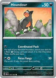 Houndour 131/197 · Normal (Obsidian Flames)