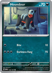Houndour 132/197 · Normal (Obsidian Flames)
