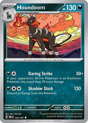 Houndoom 133/197 · Normal (Obsidian Flames)