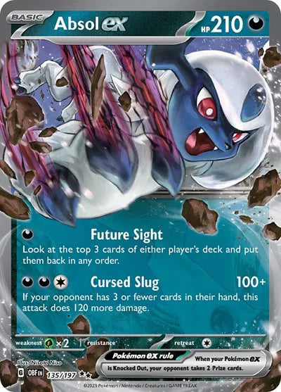 Absol ex 135/197 (Obsidian Flames)