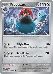 Probopass 146/197 · Reverse Holofoil (Obsidian Flames)