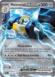 Melmetal ex 153/197 (Obsidian Flames)