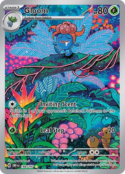 Gloom 198/197 · Holofoil (Obsidian Flames)