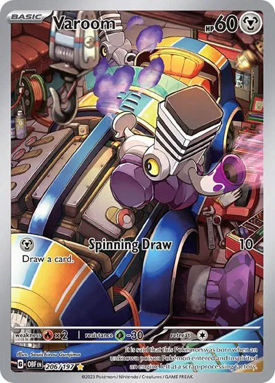 Varoom 206/197 · Holofoil (Obsidian Flames)
