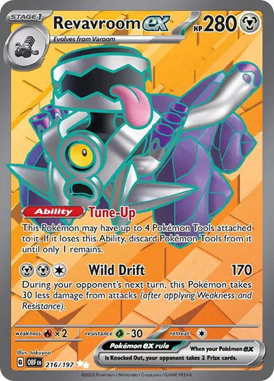 Revavroom ex 216/197 · Holofoil (Obsidian Flames)