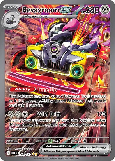 Revavroom ex 224/197 (Obsidian Flames)