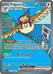 Pidgeot ex Obsidian Flames Special Illustration Rare 225/197