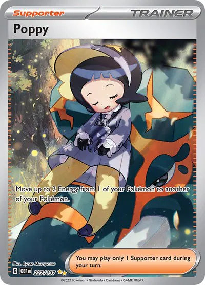 Poppy 227/197 (Obsidian Flames)