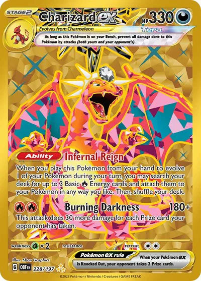 Charizard ex 228/197 (Obsidian Flames)