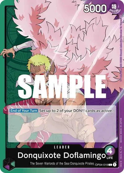 Donquixote Doflamingo OP04-019 (Kingdoms of Intrigue)