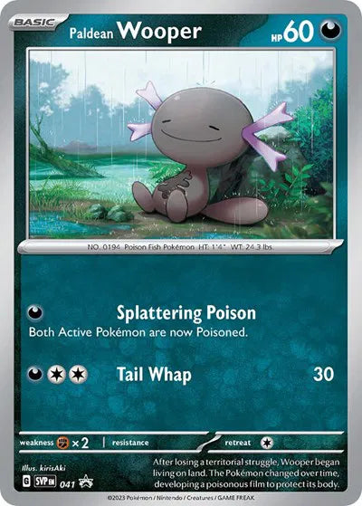 Paldean Wooper 041 (Scarlet & Violet Promo)