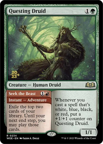 Questing Druid 234 (Prerelease Cards)