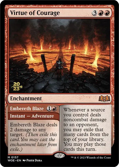 Virtue of Courage 157 (Prerelease Cards)