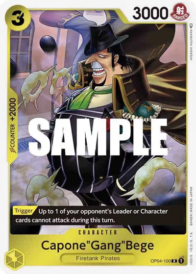 Capone"Gang"Bege OP04-100 (Kingdoms of Intrigue)
