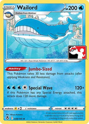 Wailord 038/195 (Prize Pack Series Three)
