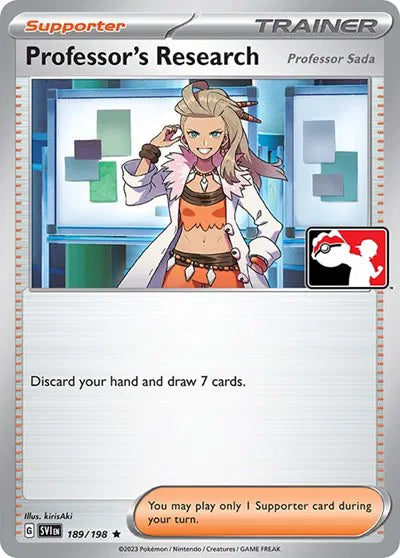 Professor's Research 189/198 · Holofoil (Prize Pack Series Three)