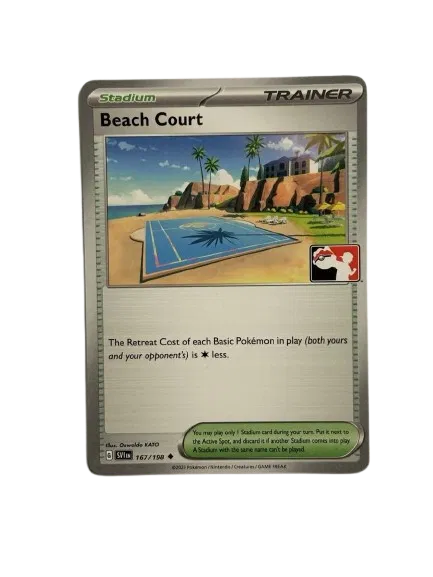 Beach Court 167/198 · Holofoil (Prize Pack Series Three)
