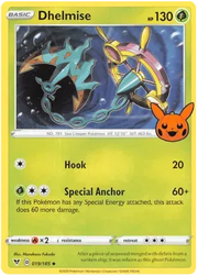 Dhelmise 019/185 (Trick or Trade BOOster Bundle 2023)