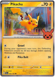 Pikachu 062/193 (Trick or Trade BOOster Bundle 2023)